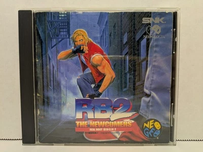 Real Bout Fatal Fury 2 (Neo Geo CD, NGCD, 1998) No Back Art JPN Import US Seller - Image 1 of 4