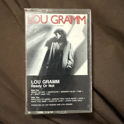 Lou Gramm, Ready OR Not - 1987 Atlantic Records Cassette Foto 1 de 4