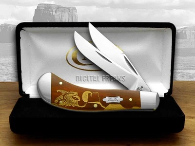 Case XX YELLOWHORSE Early Morning Singer Chestnut Bone ##2 /500 Saddlehorn Knife - Image 1 of 4