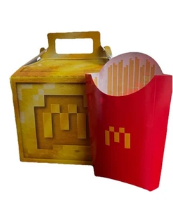 2025 McDONALD'S Minecraft Adult Happy Meal Box Fries, Limited Edition. - Picture 1 of 7