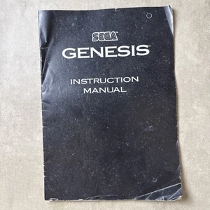 Sega Genesis System Console Instruction Manual Only Original OEM 1993 - Picture 1 of 3