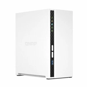 Memorizzazione in Rete NAS Qnap TS-233 Bianco Nero - Afbeelding 1 van 2