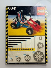 LEGO Technic 8841 Dune Buggy &ndash; Original 1983 Instructions Manual Only