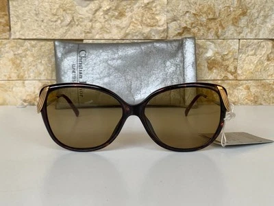 NOS VINTAGE CHRISTIAN DIOR 2416 10 SUNGLASSES GERMANY MADE 1980'S 57-14 W/CASE - Image 1 of 4