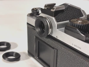 New - Nikon Eyepiece Metal Ring for F FM FE FM3A F3 FM2 FE2 [Made in USA!] - Picture 1 of 23