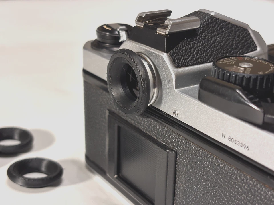 New - Nikon Eyepiece Metal Ring for F FM FE FM3A F3 FM2 FE2 [Made in USA!] - Image 1 of 4