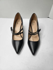 Journee Collection Womens Sidney Mary Jane Pumps Black Size 9 - Picture 1 of 10