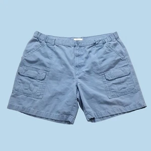 Savane Mens Cargo Shorts 40" Waist Camping Walking Casual Sport Work WV Blue - Picture 1 of 10