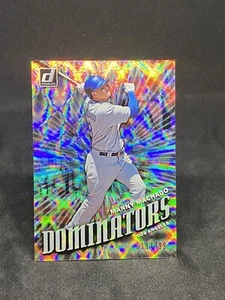 2019 DONURSS DOMINATORS MANNY MACHADO #/999 DODGERS D4 - Picture 1 of 2