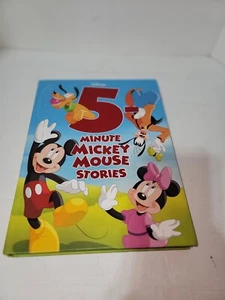 Disney 5-Minute Mickey Mouse Stories Children's Book 2018 Hardcover - Picture 1 of 9