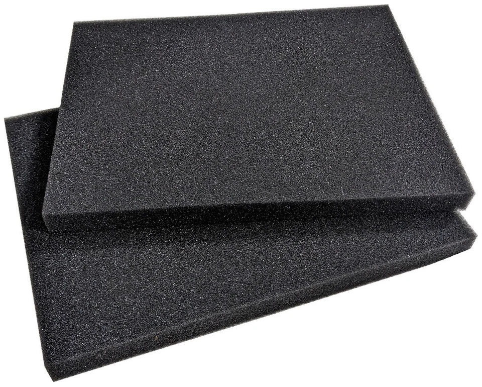 2x Versand Polster PU Schaumstoff-Matte Protection Mat 23.5cm x 18cm x 1.5cm