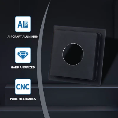 17mm Copal#1 Recessed Lens Board 110x110mm For Toyo 4x5 45A II 45CF K.B. Canham - Image 1 of 4