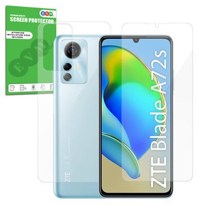 For ZTE Blade A72s Front and Back Screen Protector TPU COVER Film