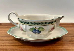 French Garden Fleurence by Villeroy & Boch Obstsauciere aufgesetzter Unterteller - Bild 1 von 6