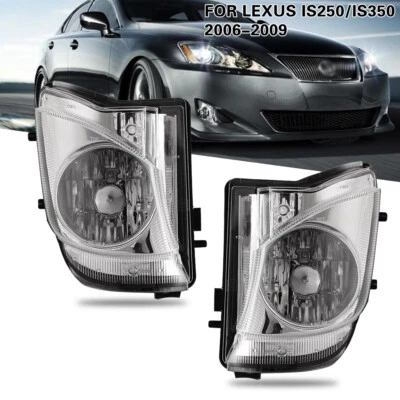 Conjunto de par de luces antiniebla delanteras izquierda derecha para Lexus 2006-2009 IS250 IS350 Foto 1 de 4