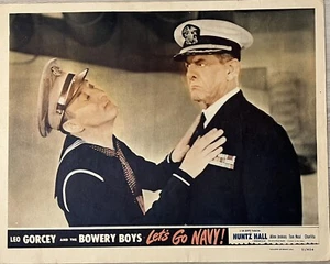 “LET’S GO NAVY” Vintage 1951 Monogram Movie Lobby Card Bowery Boys - Picture 1 of 1