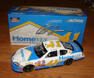 2005 Nascar REED SORENSON #41 Home 123 Dodge Charger (110698) 1:24 autografado - Imagem 1 de 4