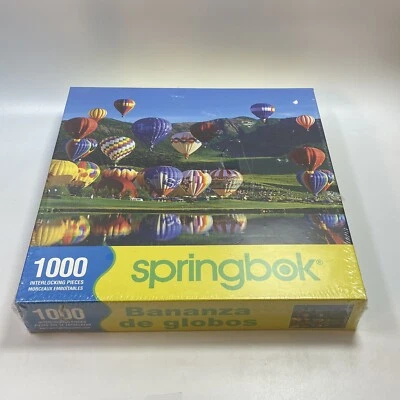 Springbok 1000 Piece Jigsaw Puzzle Balloon Bonanza- Made in USA - Image 1 of 2