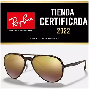 Gafas Ray Ban RB4320CH 710/6B Light HAVANA CHROMANCE Polarized New - Imagen 1 de 10