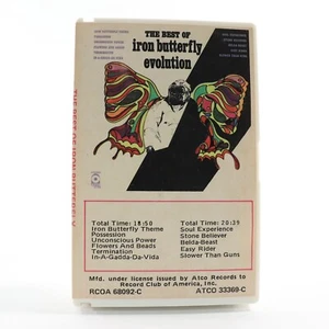 The Best of Iron Butterfly Evolution (Cassette in Snap Case, 1972, Atco 33369-c) - Picture 1 of 9