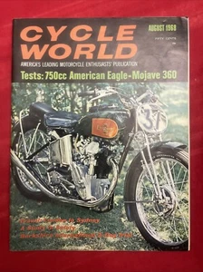 Cycle World August 1968 magazine Mojave ISDT RACING - Picture 1 of 5