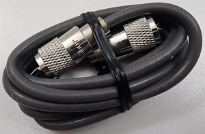 Cable coaxial antena de radio HAM Procomm PP8X6 6 pies RG8X CB con extremos PL259 - Imagen 1 de 3
