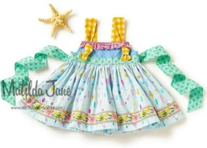 Matilda Jane Platinum Anna Maria Island Smart Knot Top Sz 8 NWOT Ice Creams 7/9 - Picture 1 of 10