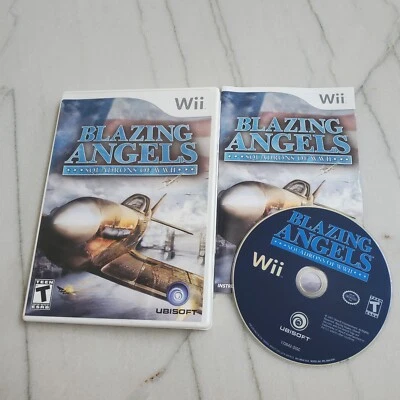 Blazing Angels: Squadrons of WWII (Nintendo Wii, 2007) - Complete w/ Manual - Image 1 of 2