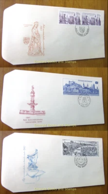 EBS Czechoslovakia 1967 - Tourism Year - Michel 1677-1680 - FIRST DAY COVER - Image 1 of 4