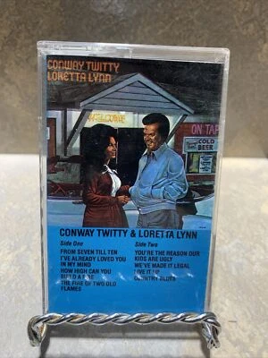 Conway Twitty & Loretta Lynn Cassette-Very Rare Vintage-RARE  - Image 1 of 4