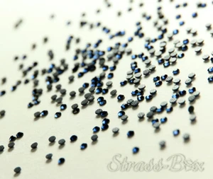 Hotfix MONTANA SS6 Stückzahl wählbar dunkelblau AAA Glitzer zum Aufbügeln Profi  - Bild 1 von 18