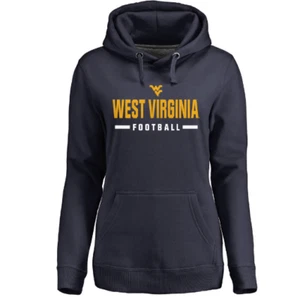 *NWT* WEST VIRGINIA MOUNTAINEERS FOOTBALL Fanatics Navy NCAA Hoodie (Men's XL) - Picture 1 of 5