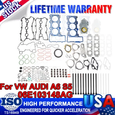 Kit de sellado de junta de culata 3.0TSI para Audi A4 A5 A6 S5 Q5 Quattro VW Touareg Foto 1 de 4