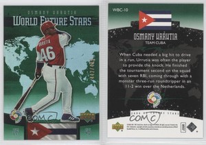 2006 Upper Deck Future Stars World Green /499 Osmany Urrutia #WBC-10