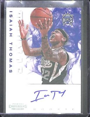 2012-13 Panini Playoff Contenders Rookie Autograph #270 Isaiah Thomas - Image 1 of 2