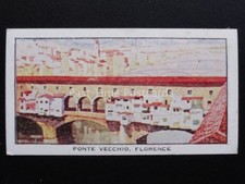 No.16 THE PONTE VECCHIO, FLORENCE Famous Bridges - Co-operative C.W.S. 1937