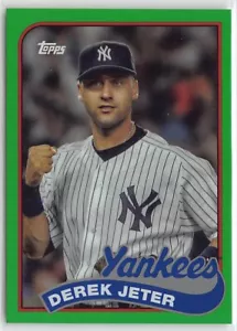 2023 Topps Archives Derek Jeter / David Ortiz 1986 Doubleheaders GREEN /99 89DH1 - Bild 1 von 2