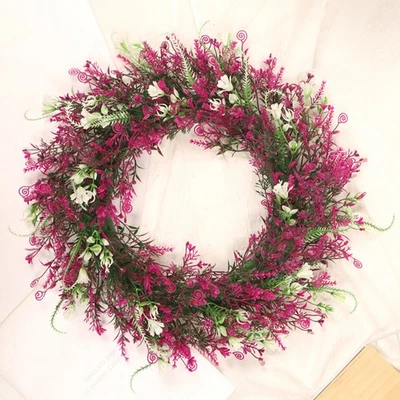  Flower Garland Decoration Artificial Hanging Plants Simulation Fern Leaves - Image 1 of 4