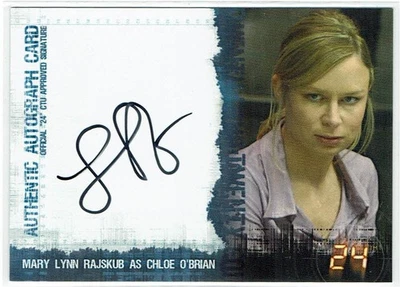 24 Season 4 Artbox 2006 Autograph Card Mary Lynn Rajskub as Chloe O'Brien - Image 1 of 3