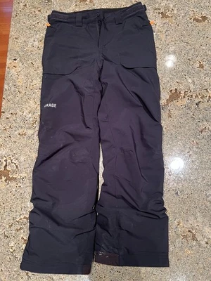 Orage Snow Pants Youth Size 14 Black Waterproof Insulated Ski Winter - Image 1 of 2