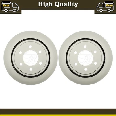 2 rotores de freno de disco traseros para Ford F-150 Foto 1 de 4