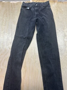 Jeans Vintage Levi’s 550 33x34 Etiqueta Negra Relajado Cónico Hecho en EE. UU. Papel Años 80’s - Imagen 1 de 7