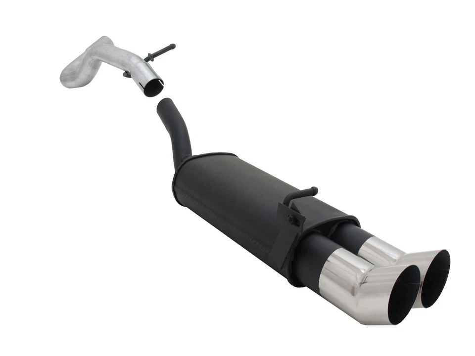 Novus Gruppo N Scarico Sportivo 2 x 90mm DTM per VW Golf 4 1j