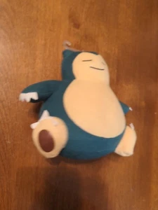 Pokemon Plush 8"  Snorlax Plush Toy Stuffed Animal Toy Factory Used - Picture 1 of 14