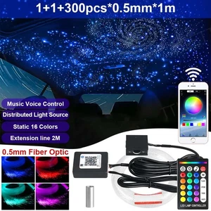 300PC CAR HOME HEADLINER STAR LIGHT KIT ROOF TWINKLE CEILING LIGHTS FIBER OPTICS - Bild 1 von 21