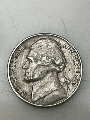 1960 D 5 Cent Us Coin - Image 1 of 2