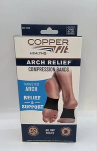 Copper Fit Arch Relief Compression Foot Bands - Picture 1 of 4