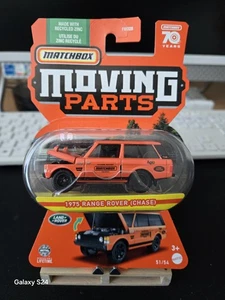 Matchbox Moving Parts Super Chase 1975 Range Rover Orange VERY RARE - Picture 1 of 6