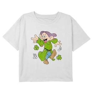 Girl's Disney St. Patrick's Day Dopey Lucky Dance T-Shirt - Picture 1 of 3
