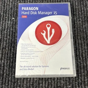 Paragon Hard Disk Manager 15 Suite New Windows 10 Backup Recovery Migration PC - Picture 1 of 2